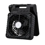 Solar Fan | Portable Camping Fan with Solar Panel - Image 2