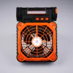 Solar Fan | Portable Camping Fan with Solar Panel - Image 4