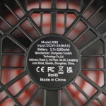 Solar Fan | Portable Camping Fan with Solar Panel - Image 5